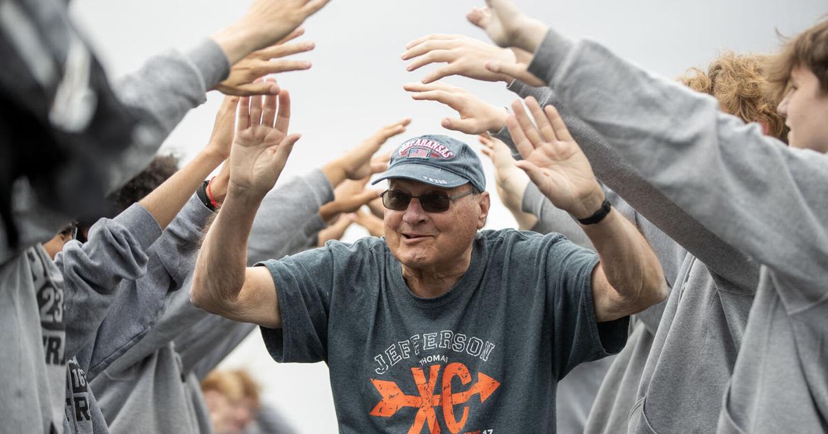 Thomas Jefferson High School practice track dedicated to Doug Muehlig