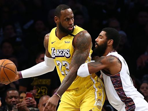 Kyrie Irving Countered Lakers Star LeBron James in Battle for $50 Million Star