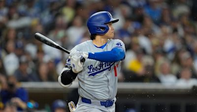 Shohei Ohtani not in Dodgers’ starting lineup vs. Padres because of back tightness