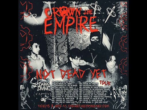 Crown The Empire Announce 2024 Not Dead Yet Tour