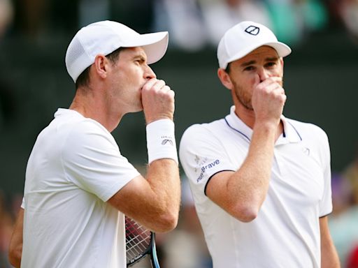 Wimbledon 2024 LIVE: Tennis scores as Andy Murray plays doubles with brother Jamie as farewell begins