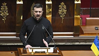 Crudo discurso de Volodimir Zelensky ante los diputados franceses: “Europa ya no es un continente de paz”