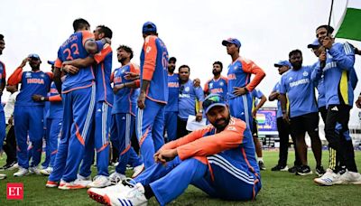 They're coming home: T20 world champions India finally depart from Barbados