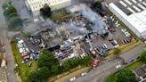 Shocking images show devastating damage after fire at Scots industrial estate
