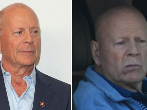 Bruce Willis Spotted During Rare Public Outing in California After Actor's Family Confirmed He's 'Stable' Amid Dementia Battle...