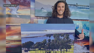 Although one of the surfers, Callum Robinson, was from Australia, he established roots here in San Diego