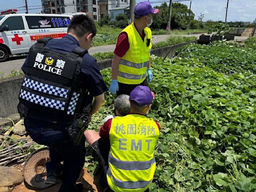 7旬翁務農中暑倒田間 大園警即刻救援