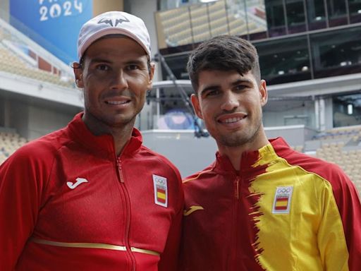 Nadal se moja como nunca con Alcaraz: "Si las lesiones le respetan..."