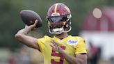 Rookie quarterback Jayden Daniels is the focus of Washington Commanders training camp