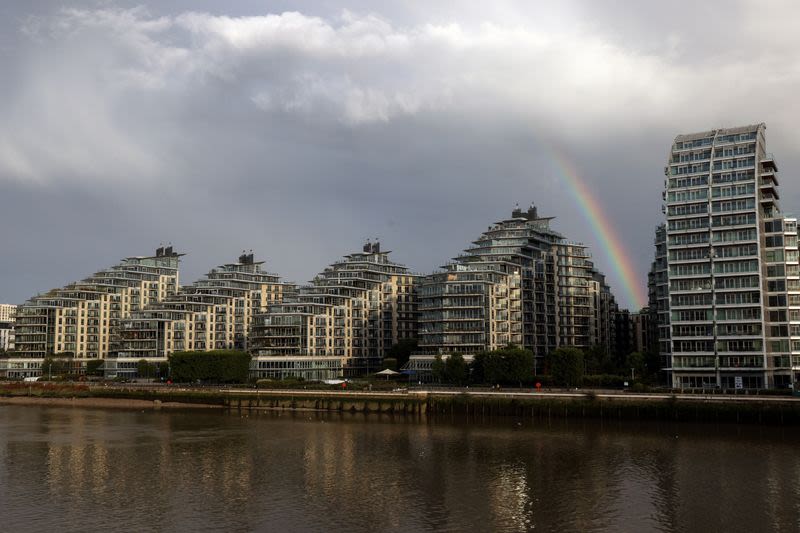 UK house prices inch up as high rates squeeze buyers, Halifax says