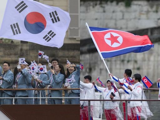 Inauguración París 2024: Corea del Sur es presentada como Corea del Norte