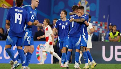 Euro 2024: Mattia Zaccagni’s last-gasp equalizer sends Italy through to knockout stages and breaks Croatia hearts