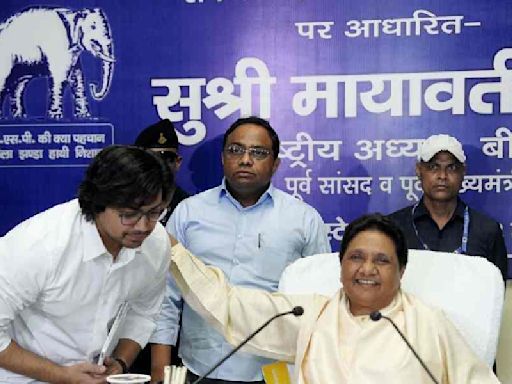 Chandrashekhar Azad effect in UP: BSP chief Mayawati brings back nephew Akash Anand