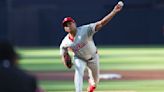 Suárez's scoreless innings streak ends in otherwise brilliant effort in Phillies win over Padres