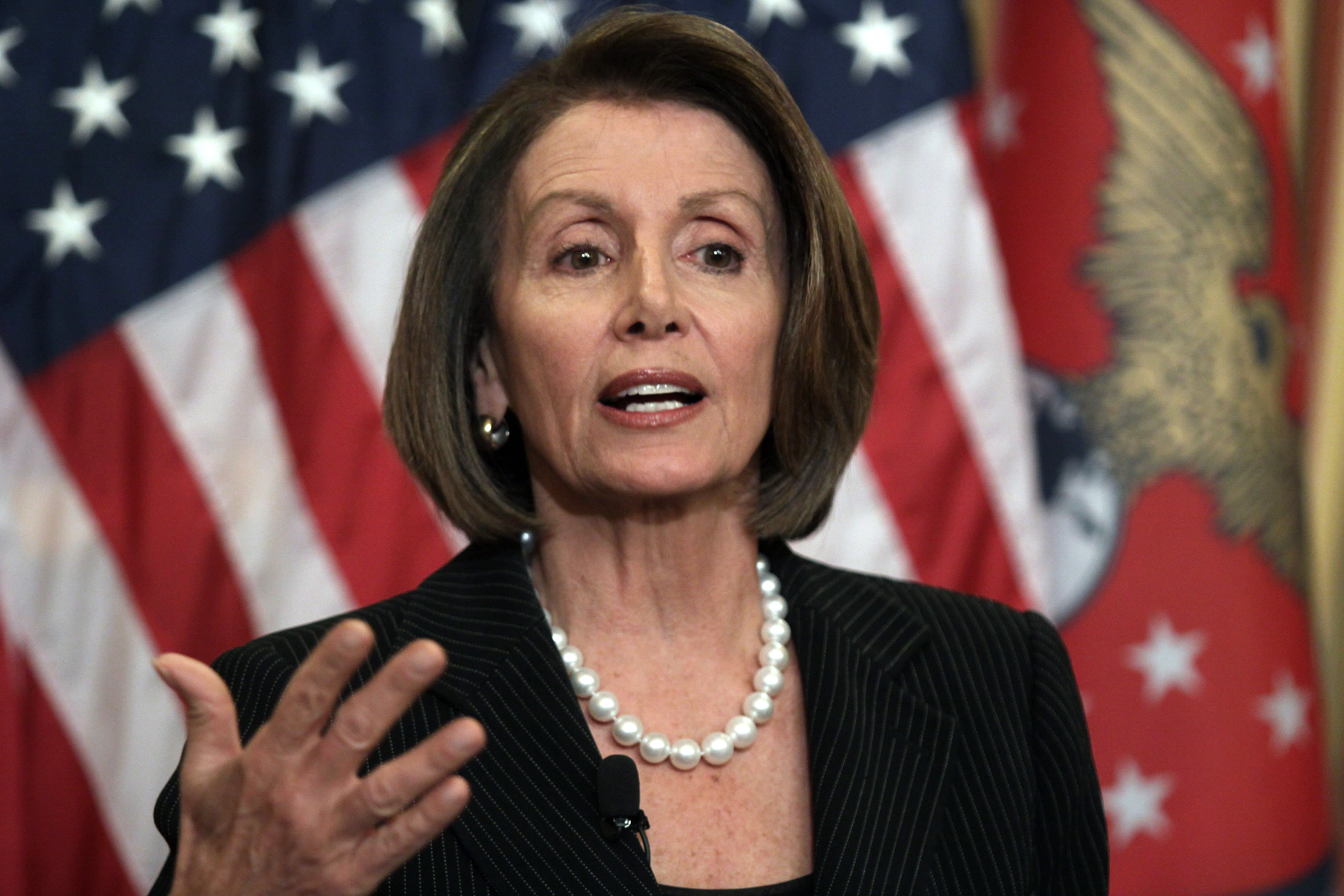 Nancy Pelosi, firefighters and two pivotal contests