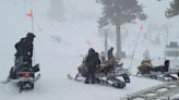 Weekend storm dumps more snow on Tahoe area, travel to the area discouraged