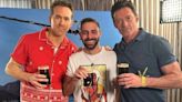 Hugh Jackman y Ryan Reynolds probaron el fernet: ¿se viene visita a la Argentina?