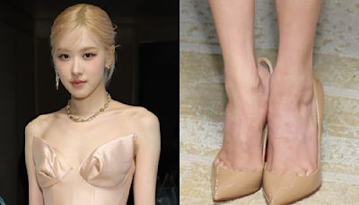 Rosé Slips Into Louboutin Pumps at Tiffany Titan by Pharrell Williams Launch Event