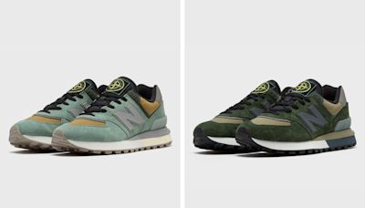 Stone Island Brings Ripstop Nylon and Military Hues to Its Two New Balance 574 Legacy Sneakers