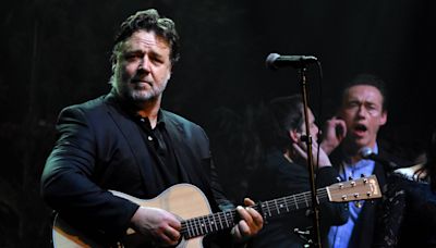 Russell Crowe has embraced the 'anarchy' of musical performances