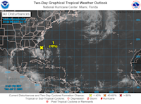 National Hurricane Center tracking system off Florida coast. See who may feel impact and when