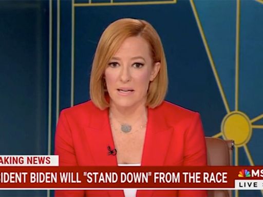 MSNBC's Jen Psaki taken aback by her ex-boss dropping out: Didn't have 'any indication’