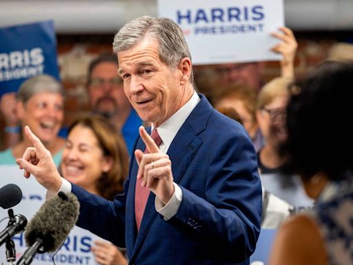 NC Gov. Roy Cooper, a Harris VP contender, says JD Vance is Trump’s ‘mini-me’