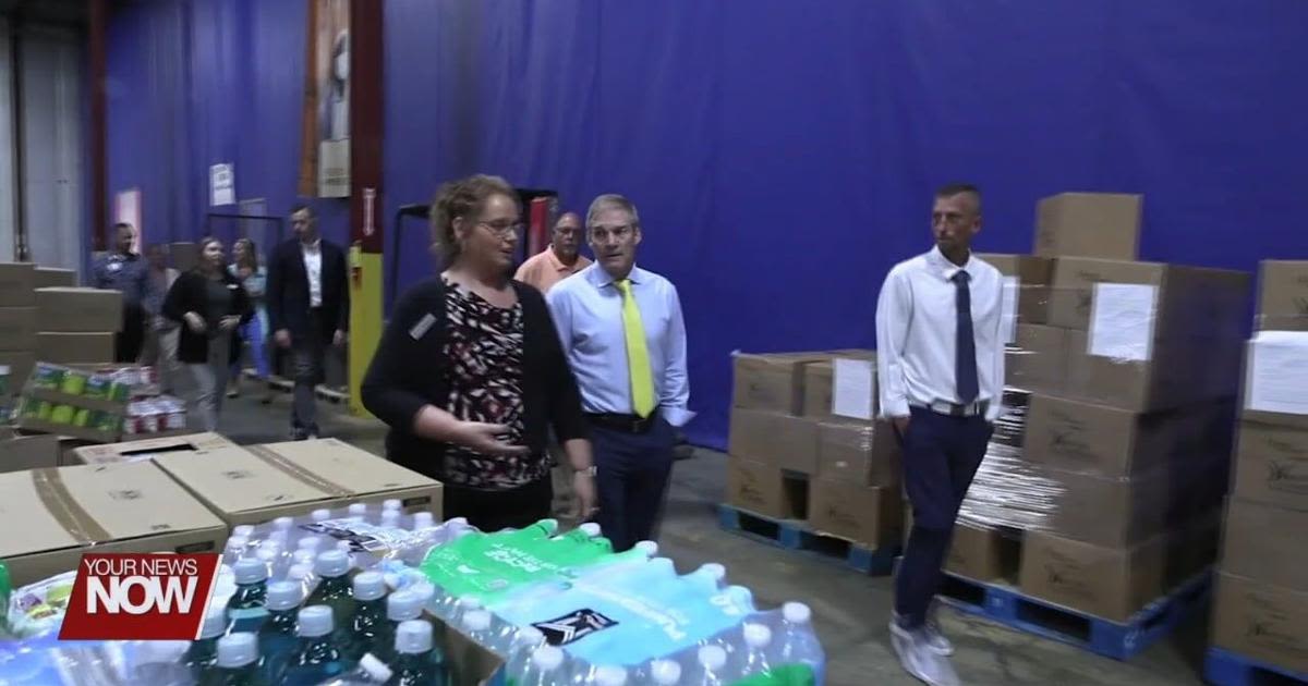 Funding is hot topic as Congressman Jim Jordan tours West Ohio Food Bank