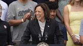 Harris praises Biden's 'unmatched' legacy, looks to lock up the Democratic nomination