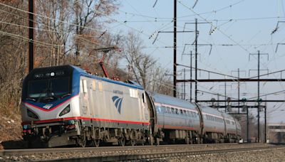 Downed catenary halts Amtrak and commuter service between New York and Philly - Trains