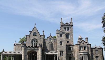 Look inside Lyndhurst Mansion, a historic 14,000-square-foot Gothic Revival home featured in 'The Gilded Age'