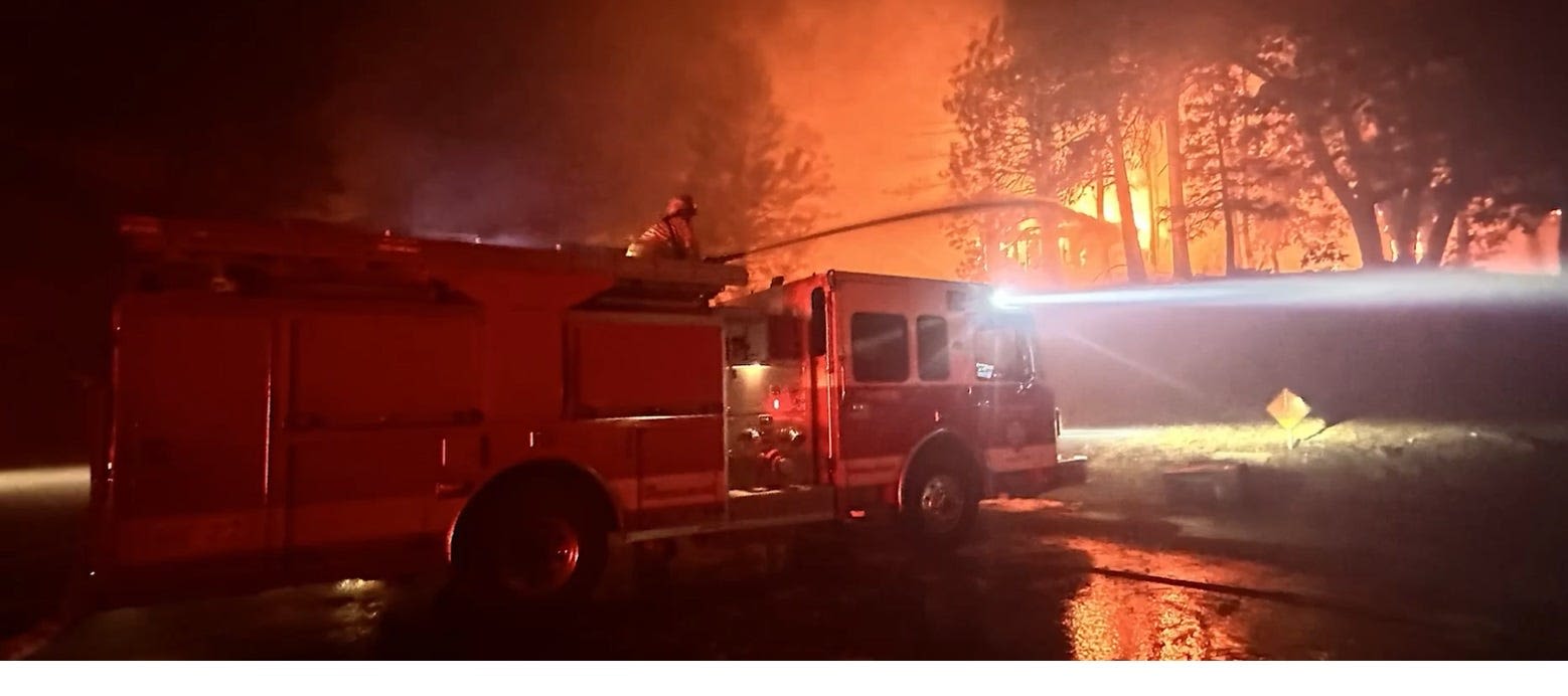 Wrightwood survives Bridge Fire. These key actions from residents, first responders helped