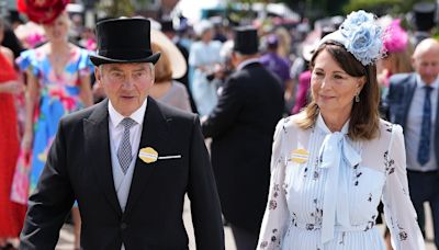 Carole and Michael Middleton attend Royal Ascot