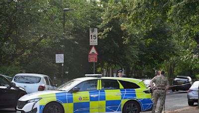 Man arrested after British soldier was stabbed and seriously hurt in attack near barracks