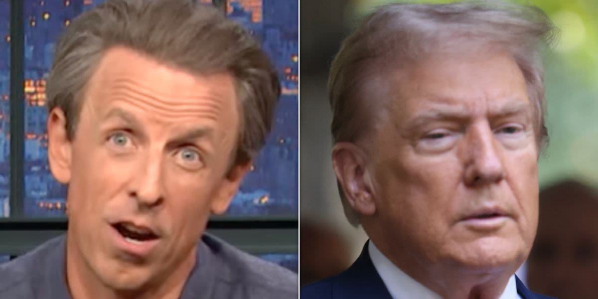 Seth Meyers Cringes At Incredibly 'Pathetic' Trump Moment On Fox News