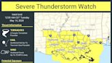 MS Coast under severe thunderstorm, flood watches that could last through the night