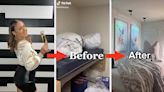 This Woman's Dorm Room Makeover For Her Sister Is Going Mega-Viral, And It's A Masterful Lesson In Interior Design