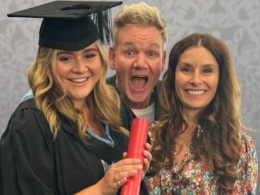 Gordon Ramsay 'so proud' as Strictly star daughter marks major milestone