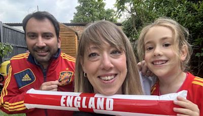 Anglo-Spanish couples say ‘tense’ but ‘fun’ watching Euros final together