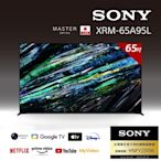 SONY 索尼 BRAVIA 65型 4K HDR QD-OLED Google TV顯示器 XRM-65A95L