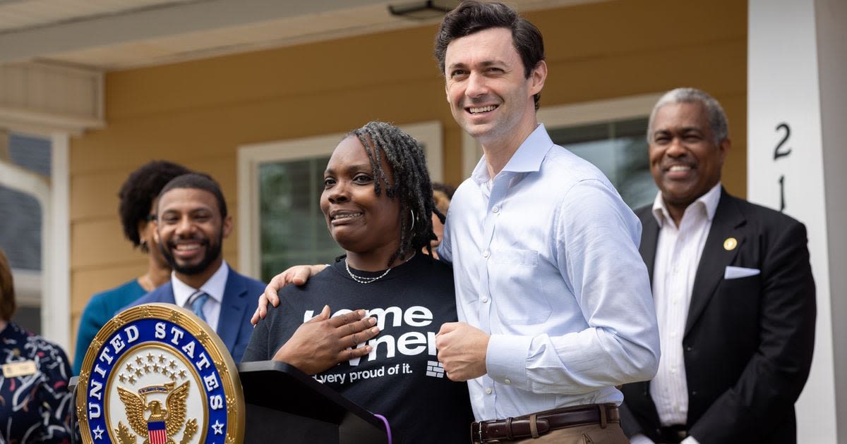 Ossoff pushes bill to help renters build credit to buy homes