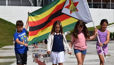 Lake Placid kids hold own Parade of Nations