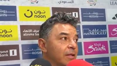 Marcelo Gallardo, picante en Arabia Saudita: qué dijo cuando le pidieron explicaciones sobre su alejamiento del Al Ittihad