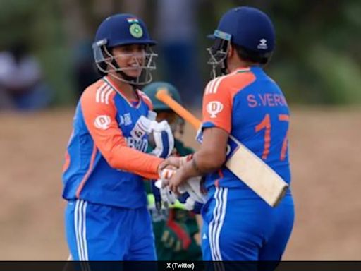 Smriti Mandhana, Renuka Thakur Shine As India Beat Bangladesh, Enter Women's Asia Cup Final | Cricket News