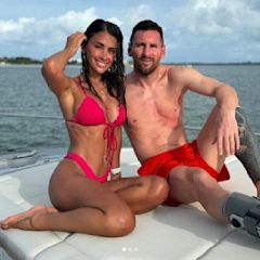 Copa America Winning Captain Lionel Messi Shares Pics From Holiday With Wife