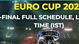 Euro Cup 2024 semifinals full schedule, live match time (IST), streaming