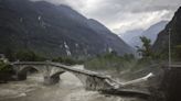 Storms in Switzerland and Italy cause flooding and landslides, leaving at least 4 people dead