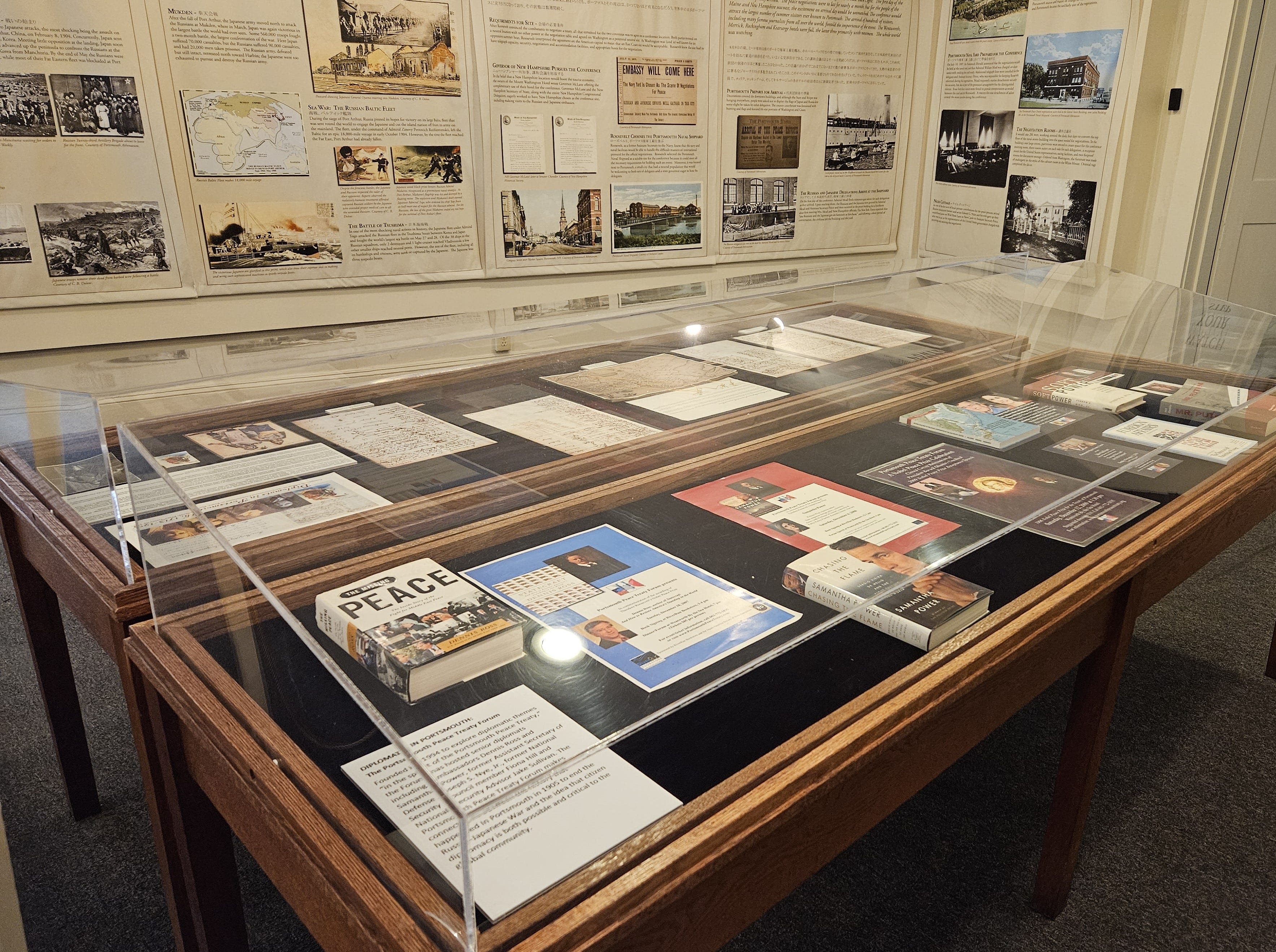 Portsmouth Peace Treaty 2024 Exhibit in John Paul Jones House Museum showcases National Diplomats