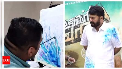 Mammootty wears a shirt designed by a fan battling a rare neuromuscular disease | Malayalam Movie News - Times of India