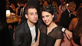 Jack Antonoff and Margaret Qualley Cuddle Up Inside the Grammys